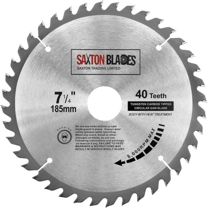 Black & Decker A7597 Lame De Scie Circulaire Tct 210 X 30 20 Dents