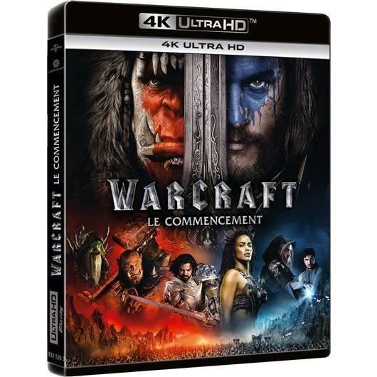 Universal Pictures Warcraft Le commencement Bluray 4K Ultra HD 5053083252076 Cdiscount DVD