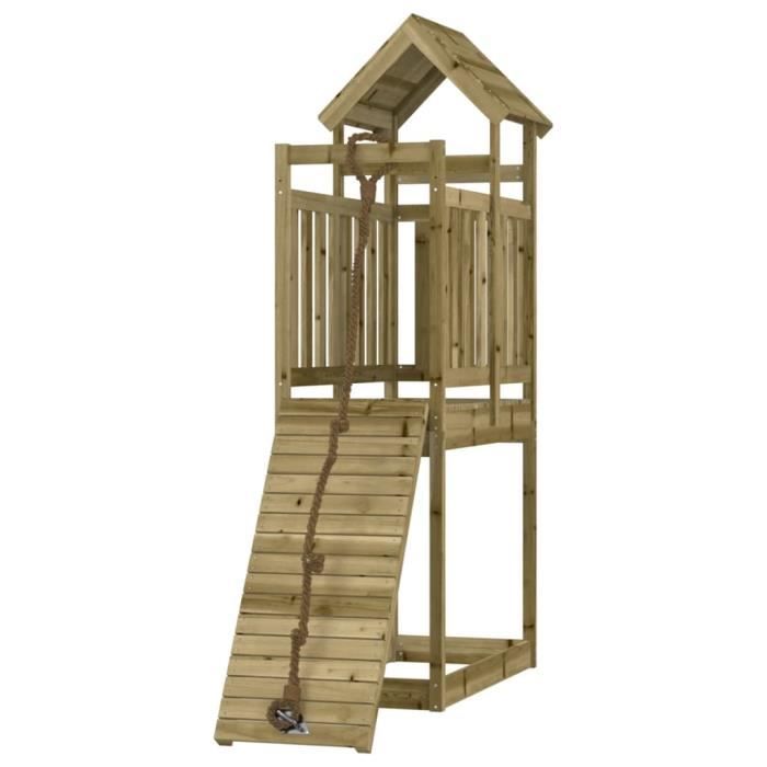 COSTWAY Maison de Jardin Enfants 2en1 avec Escalade, Cloche Imperméable COSTWAY Maison de Jardin Enfants 2en1 avec Escalade, Cloche Imperméable