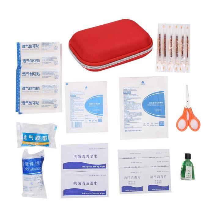 69 en 1 Kit de Survie d'urgence en Plein Air,Sac de Survie Complet,Kit