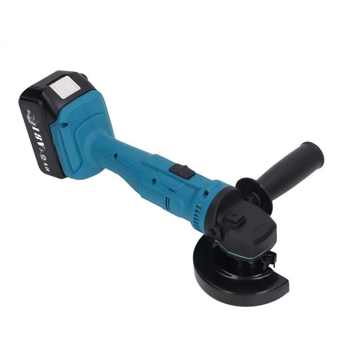 Meuleuse D'angle Sans Fil Ecarke 800W 18V - B-WARE, Pièce D'exposition Fonctionnelle Sans Plaque Signalétique