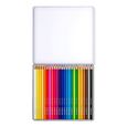 Staedtler - Crayons de couleur adultes boîte métal - Multicolore-1