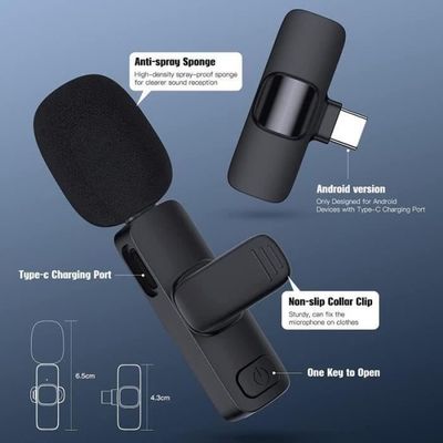 DJI – Microphone Lavalier sans fil, émetteur-récepteur, portée de