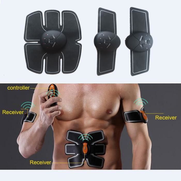 Patch électrostimulation musculaire abdos et bras sans fil