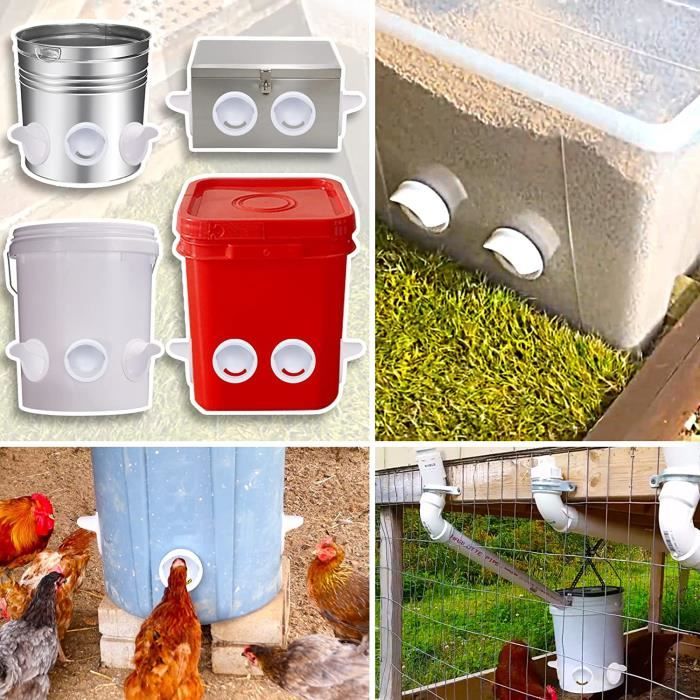 Kit Mangeoire Et Abreuvoir Automatiques Pour Poules Volailles 19 L 18 14 Kg Item 14541292 Kit Mangeoire Et Abreuvoir Automatiques Pour Poules Volailles 19 L 18 14 Kg Item 14541292