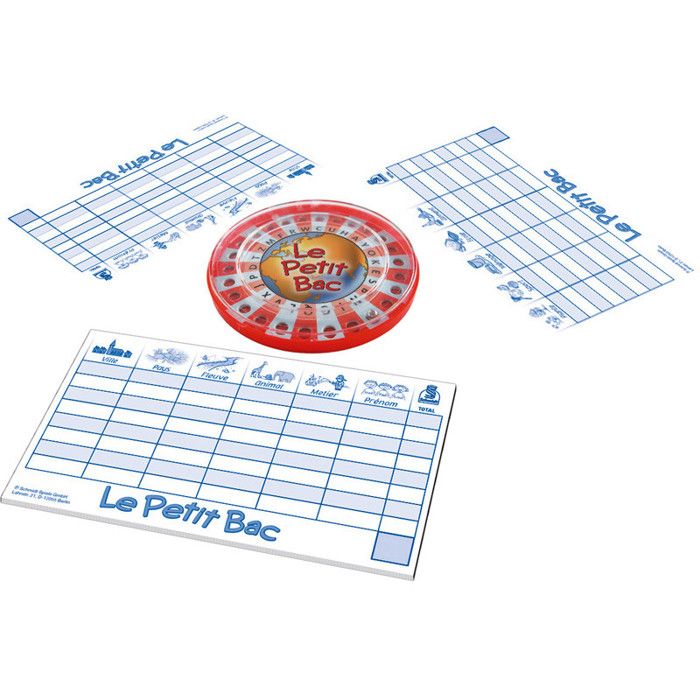 Le petit bac - Jeux de Société - SCHMIDT SPIELE - Défiez vos amis dans ...