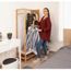 Cintres Multiples Relaxdays Bois De Lotus - Lot De 2 Avec 4 Cintres - Gain De Place Armoire