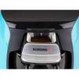 Korona 12207 Cafetière compacte | Bleu-noir | incl. 2 tasses en céramique | Filtre permanent | Cafetière 2 tasses | Mini cafetière-2
