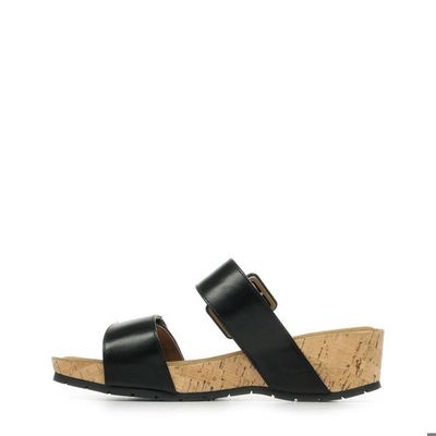 Mule Confort Femme Chattawak Croco Jaune - 38 EU, Semelle Intérieure Cuir