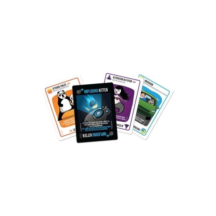 Imploding Kittens - ASMODEE - Extension du jeu de société Explosive ...