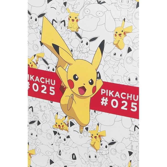 Carnet Pokémon Pikachu scellé édition limitée Moleskine