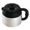 Cafetière filtre isotherme programmable MOULINEX SUBITO - 8 à 12 tasses - Noir et Inox-3