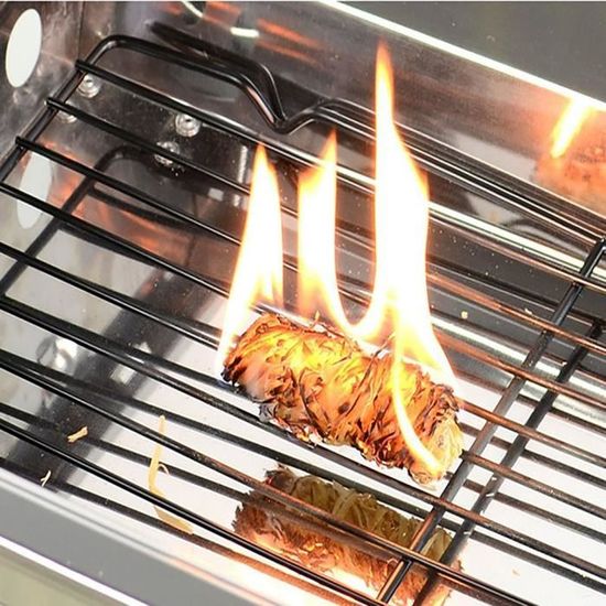 Allume-feu Naturel Cubes – Lot 0.5 Kg Pour Cheminée, Barbecue, Poêle à Granulés, Combustion 10-12 Min, Jusqu'à 840°C - 8