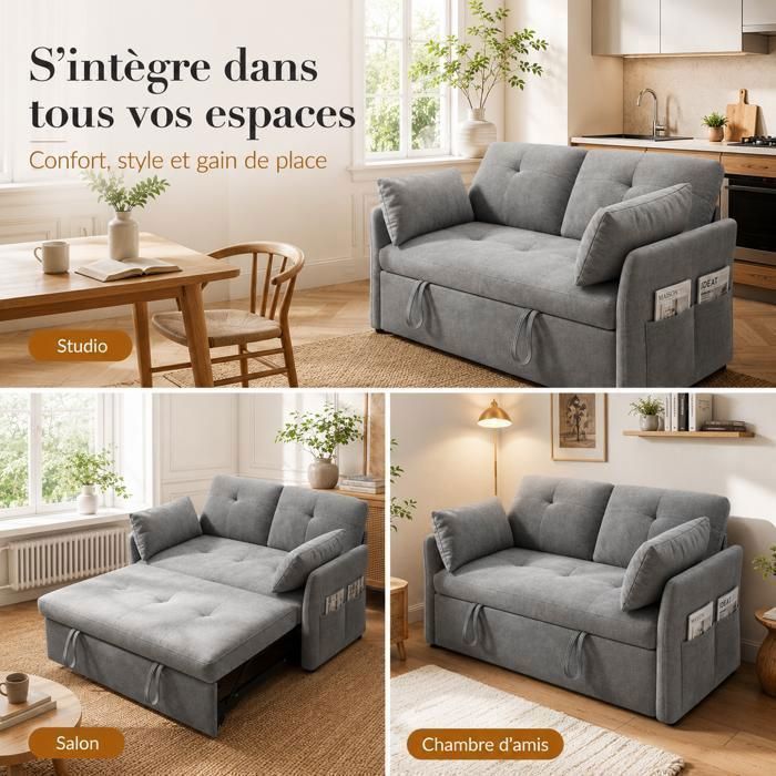 Canap 2 Place Convertible Butnull