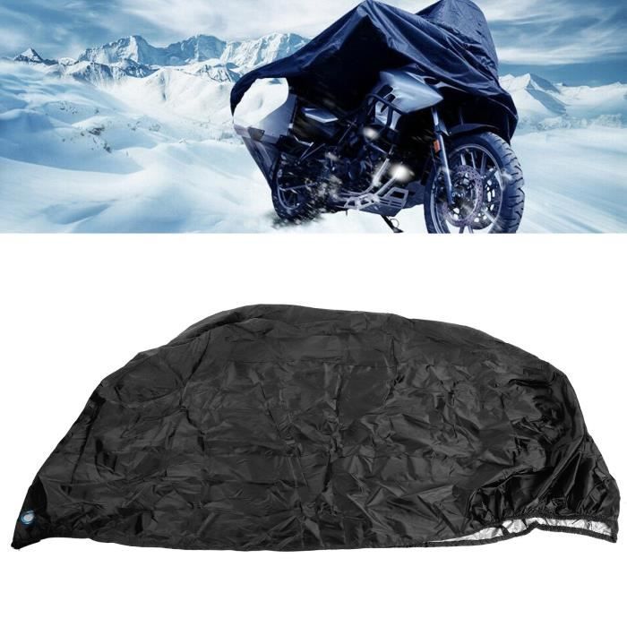 Housse Bâche Moto Imperméable WINPOWER Couverture Polyester 210D 240cm  Protection UV pluie eau neige pour BMW Honda Kawasaki Yamaha - Cdiscount  Auto
