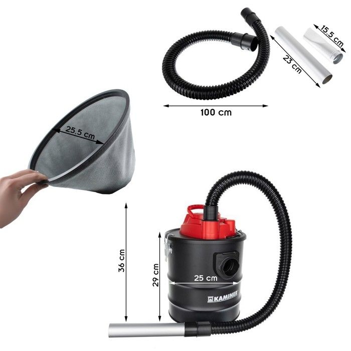 Kaminer Filtre à matériaux pour aspirateur à cendres 1162 6316 pas cher Kaminer Filtre à matériaux pour aspirateur à cendres 1162 6316 pas cher