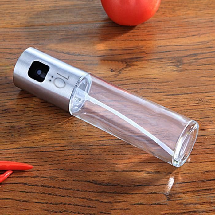 Pulvérisateur D'huile En Verre 500 Ml – 3 Fonctions (spray, Jet, Versement) – Bec Anti-gouttes, Ouverture Large – Idéal Pour Airfryer, Cuisson Saine