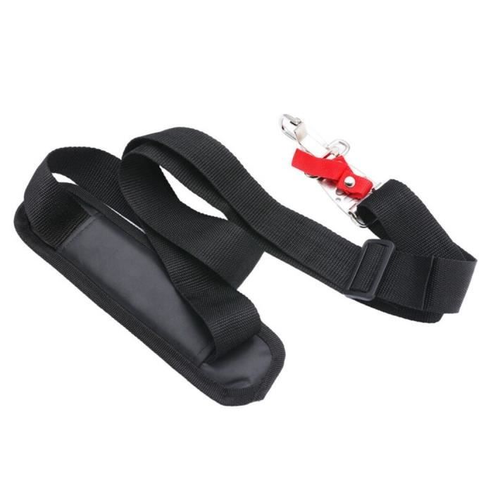 Harnais Bretelle Réglable avec Crochet Pour Débroussailleuse Tondeuse Coupe-bordure Courroie noire d'épaule Tondeuse à Gazon Durable Accessoire Débroussailleur de Trimmer Harnais Bretelle Réglable avec Crochet Pour Débroussailleuse Tondeuse Coupe-bordure Courroie noire d'épaule Tondeuse à Gazon Durable Accessoire Débroussailleur de Trimmer