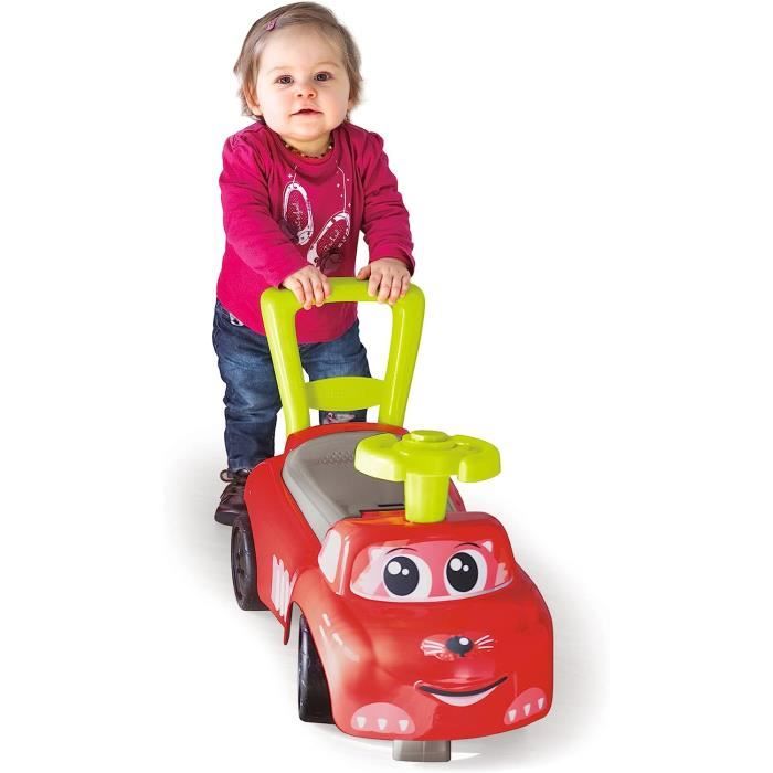Smoby Porteur Auto Balade Electronique Fonctioascule et Trotteur Evolutif Pour Enfant Des 6 Mois Coffre a Jouets Kla30 Cdiscount Jeux Jouets
