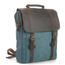 Double Zippe Sac En Toile Et Cuir Sac A Dos Cartable Sac A Bandouliere Sac D Alpinisme Sac A Dos Pour Ordinateur 15 Bleu Vert Vert Achat Vente Sac A Dos