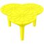 Table Basse Altesse Jaune Achat Vente Table Basse Jardin Table