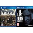 The Last of Us Part II Jeu PS4 + Days Gone Jeu PS4-0
