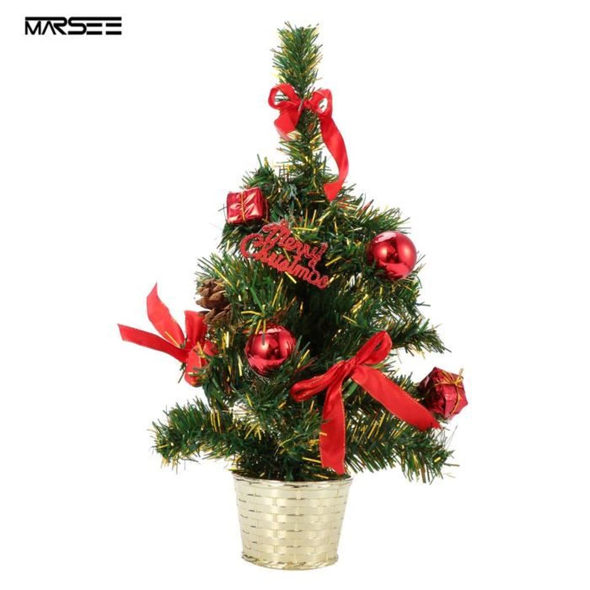 Sapin De Noel Miniature 30cm Noel Deco Interieux Rouge Achat Vente Sapin Arbre De Noel Bientot Le Black Friday Cdiscount