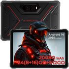 HOTWAV Tab R9 Plus Tablette Robuste Tactile 2K 11" Écran Batterie 20080mAh Tablette PC Étanche 24(8+16)Go+256Go 64MP
