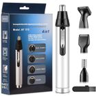 AISTUO 4 en 1 USB rechargeable Tondeuse électrique pour le nez et les oreilles ,Tondeuse à sourcils indoloreet professionnelle