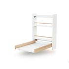 AT4 - Table à langer murale rabattable ESSENTIEL en bois Blanc et Hêtre Verni - Taille unique