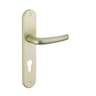 SERRURERIE DE PICARDIE SP - Ensemble de poignées pour porte d'entrée Maia à trou de cylindre, entr'axes 195mm, couleur F2 - SP