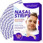BRAND Bandelettes Nasales,120PC anti-ronflement pour meilleure respiration,meilleur sommeil,améliorer sport et soulager congestion nasale