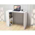 Homemania Bureau d'ordinateur Nano 90x40x75 cm Blanc