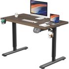 Bureau élévateur électrique DRIPEX 110x60 cm - Plateau de Jeu relevable - Fibre de Carbone