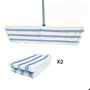 4 Recharges Microfibre TIDEVAN Pour Vileda Ultramax - Lavable Machine