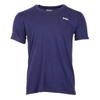 T-shirt manches courtes col rond coton doux Homme Lee Cooper Bleu marine