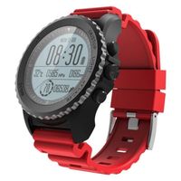 Montre Bracelet Intelligente Etanche pour Sports et Loisirs - SF-SM968 - Rouge