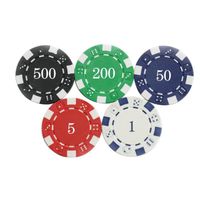 Malette Poker Jetons Poker Ensemble de 300 Jetons 2 Jeux de Cartes 1 Bouton Dealer Mallette en Aluminium