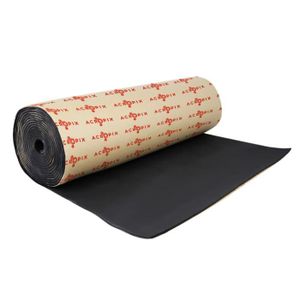 Mousse isolante auto-adhésive de 10 mm pour l'isolation du compartiment moteur et du