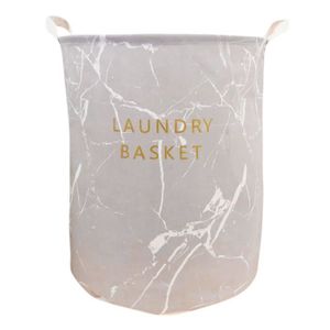 Sac de Grande Taille Panier /à Laver Sac de Voyage Sac /à Cordon Sac /à Linge Sale Pliable pour Machine /à Laver Gris de Couleur TRIXES Laundry Basket