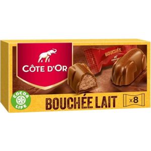 CHOCOLAT LAIT CÔTE D'OR - Chocolat Bouchée Lait 200G - Lot De 3