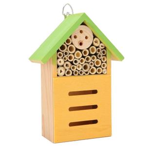 NICHOIR - NID Hôtel d'insectes Nids de maison d'abeille d'insect