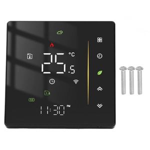 THERMOSTAT D'AMBIANCE Duokon Thermostat WiFi Contrôleur de Température Programmable de Thermostat Intelligent WiFi pour Maison bricolage d'ambiance