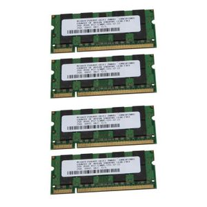 MÉMOIRE RAM star-4 x 2 Go de MéMoire RAM DDR2 PC2-5300 SODIMM 