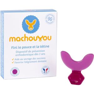 ANNEAU DE DENTITION Machouyou Dispositif 1ères dents Prune dés 2 ans