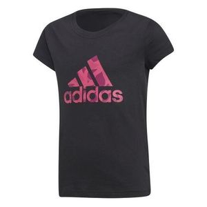 tee shirt adidas rose et noir