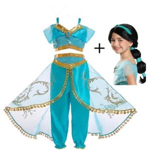 ▷ Déguisement Princesse Jasmine violet pour fille