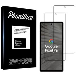 FILM PROTECT. TÉLÉPHONE Verre Trempé pour Google Pixel 7a [Pack 2] Film Vitre Protection Ecran Phonillico®
