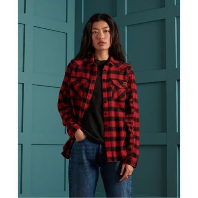 Chemise à sales carreaux buffalo