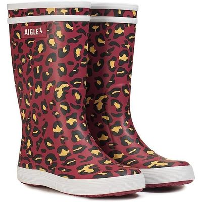 Bottes de pluie enfant Aigle Lolly Pop Play2 leopard 26